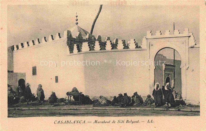 CASABLANCA Maroc Marabout de Sidi Belyout