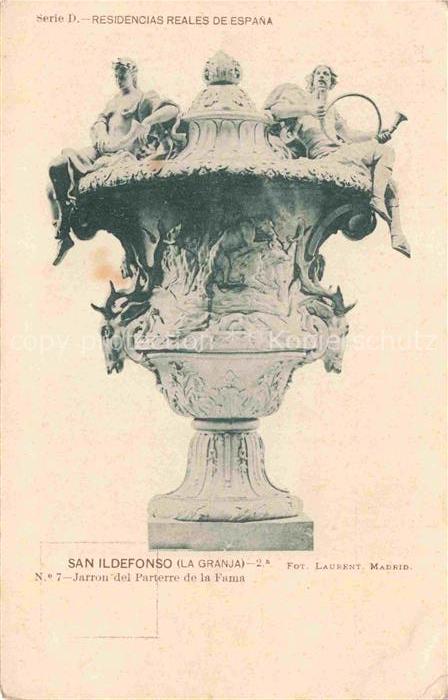 San Ildefonso La Granja Santiago de Chile Jarrou del Parterre de la Fama