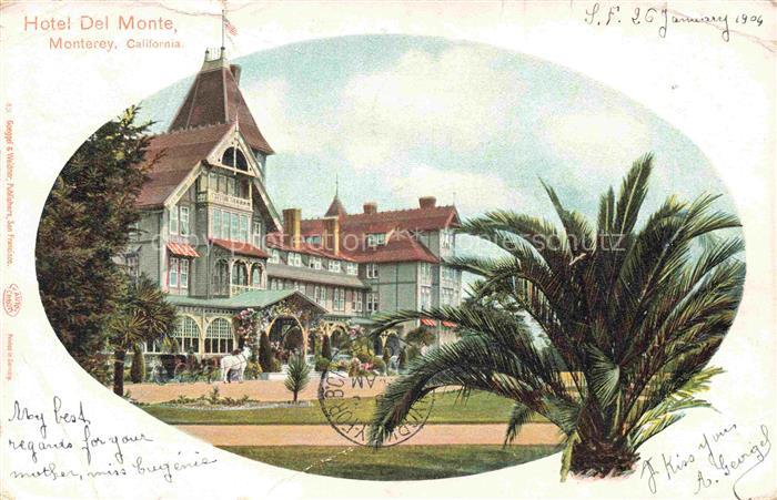 Monterey California USA Hotel Del Monte