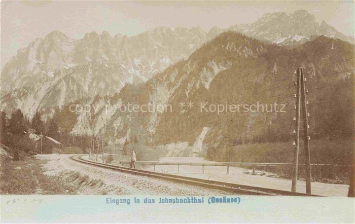 Gesaeuse Eingang in das Johnsbachthal