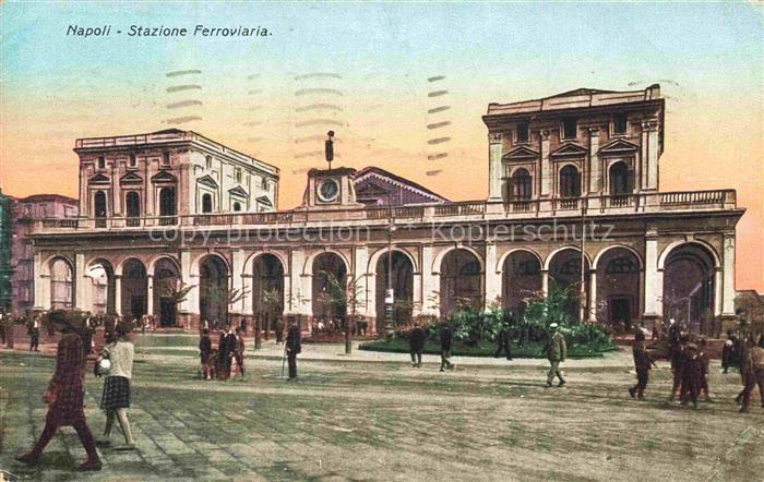 NAPOLI Neapel Naples IT Stazione Ferroviaria