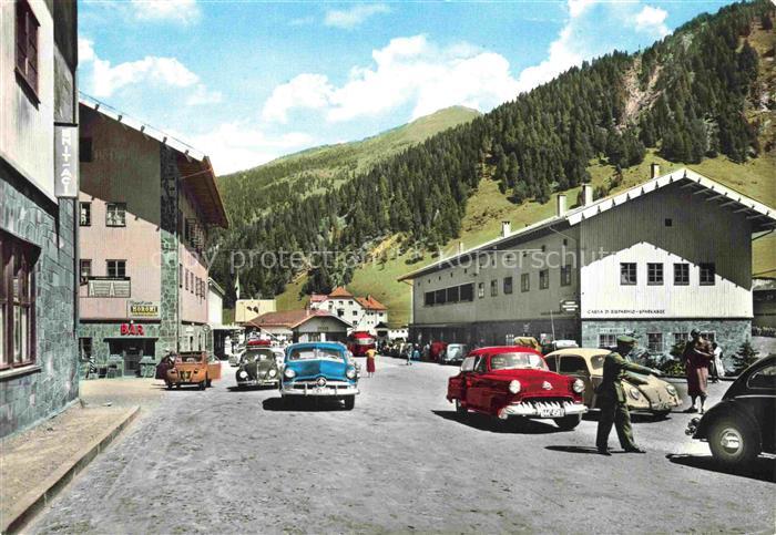 Brennerpass 1372m Brenner Brennero Suedtirol IT Italienisches Zollamt