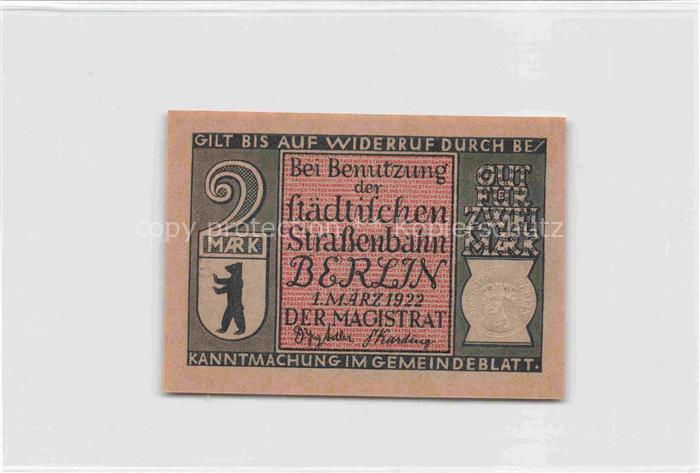 Pferdebahn Pferdetram 2 Mark Berlin 1865/1902