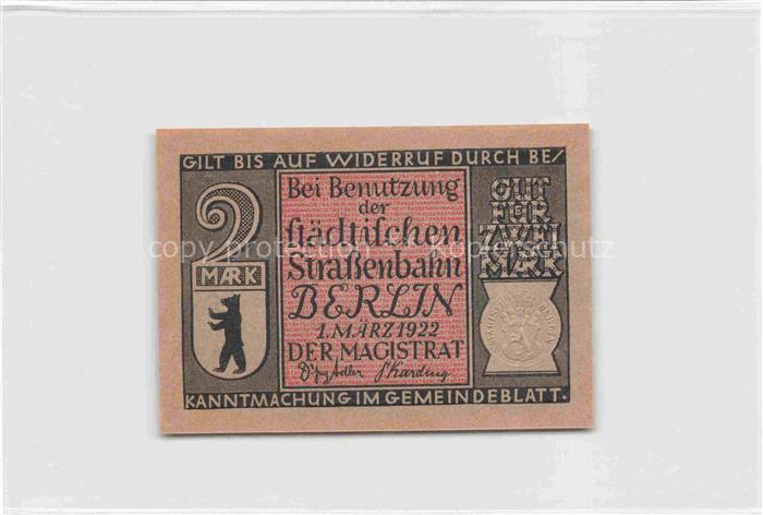 Eisenbahn Railway Chemin de Fer Ferrovia-- Berlin erste elektrische 2 Mark 1869