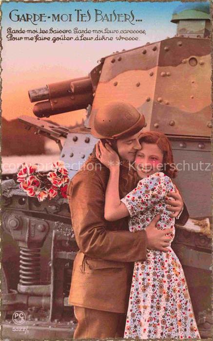 Foto PC Paris Nr. 5322 Panzer Soldat