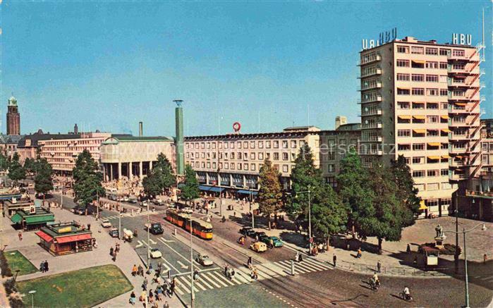 STRAssENBAHN Tramway-- Rotterdam Coolsingel Boulevard