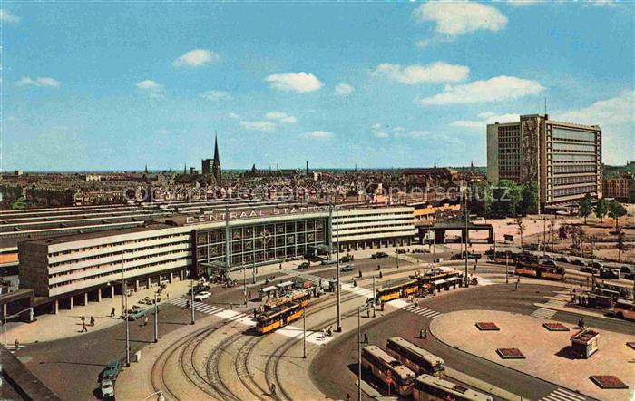 STRAssENBAHN Tramway-- Rotterdam Zentralbahnhof