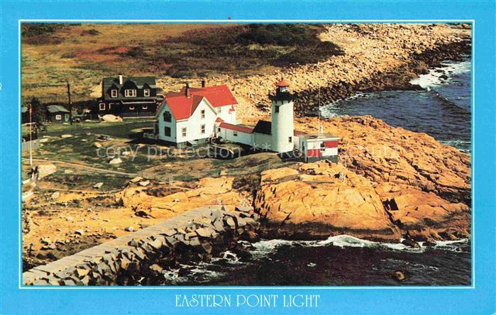 Leuchtturm Lighthouse Faro Phare-- Eastern Breakwater Gloucester