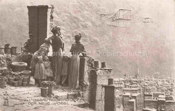 Foto AN Paris (Noyer) Nr. 156 Der Neue Vogel Segelflug