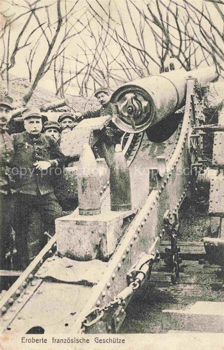 Militaria Geschuetze Eroberte Franzoesische