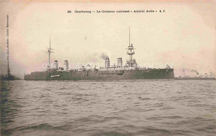 Militaria Marine Cherbourg Amiral Aube
