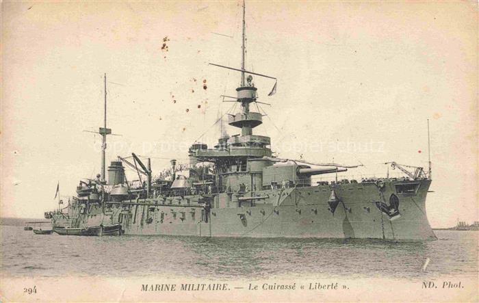 Militaria Marine Cuirasse Liberie