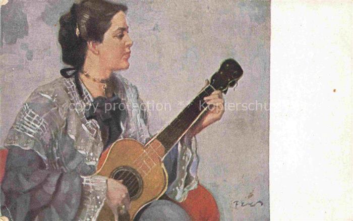 Gitarre Guitar Guitare Chitarra Guitarra-- Frau