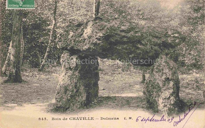 Dolmens Huenengrab Huenensteine-- Bois de Chaville