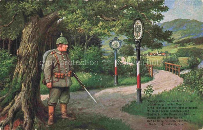 Grenze Douane Zoll Frontiere Border-- Deutsches Reich