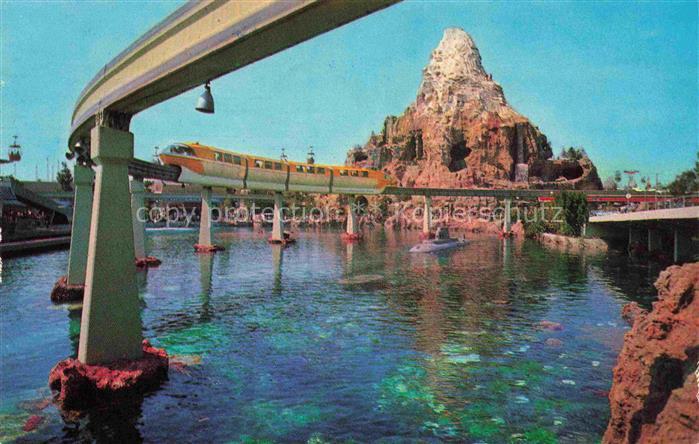 Disneyland  Orlando Florida USA Eisenbahn