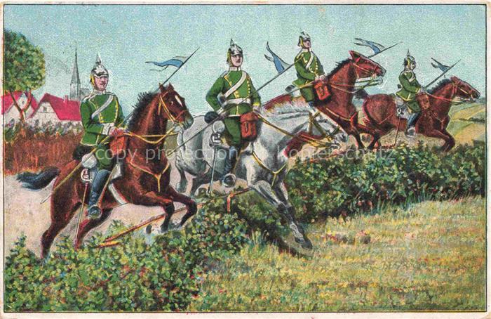 Kavallerie Jaeger zu Pferde Militaria