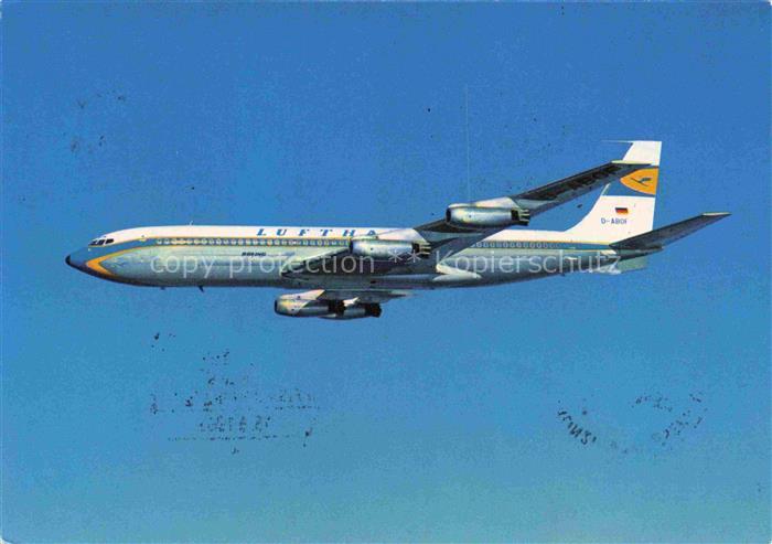 FLUGZEUGE ZIVIL Lufthansa Boeinc 707 Jet International