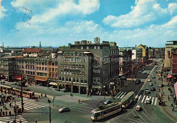 STRAssENBAHN Tramway-- Hannover Am Kroepcke
