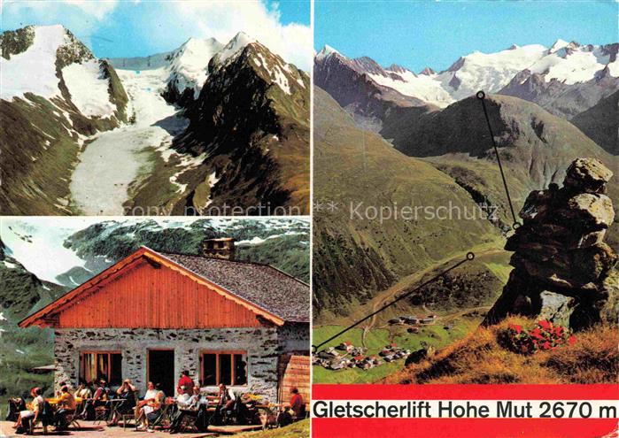 Gletscher Glacier Glaciar Ghiacciaio-- Hohe Mut