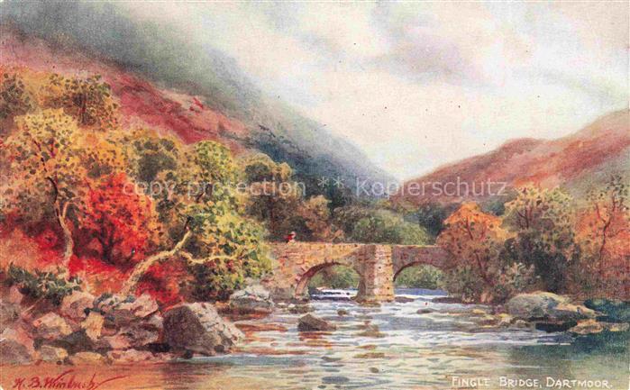 Dartmoor North Nottinghamshire UK Fingue Bridge