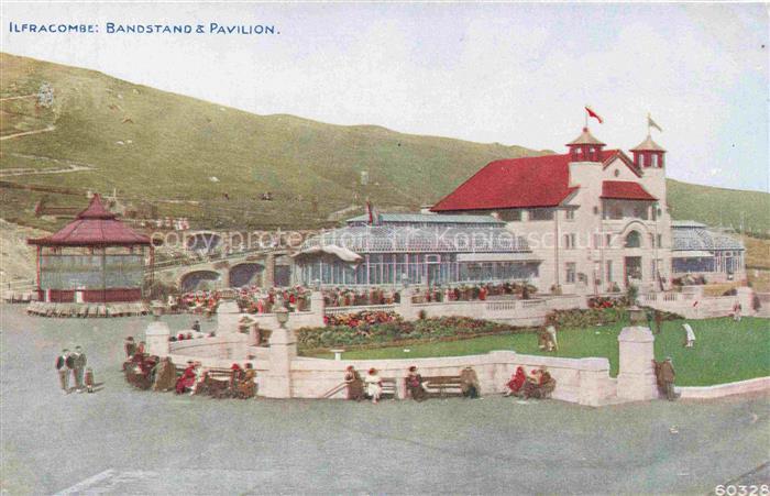 Ilfracombe North Devon UK Bandstand and Pavilion