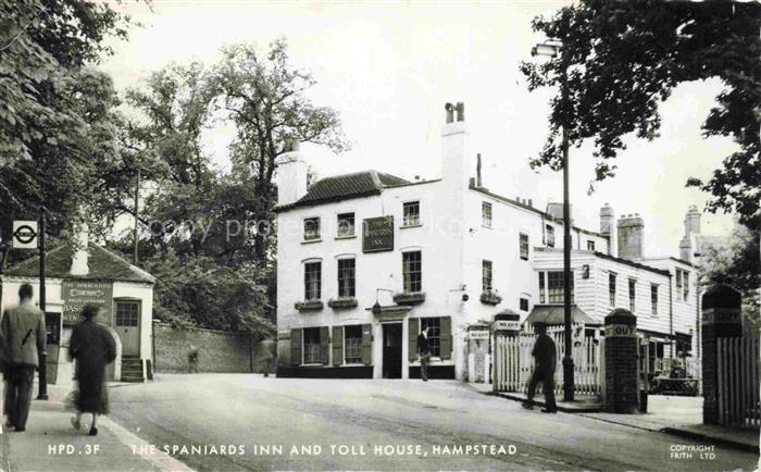 Hampstead  London UK The Spaniards Inn and Toll House