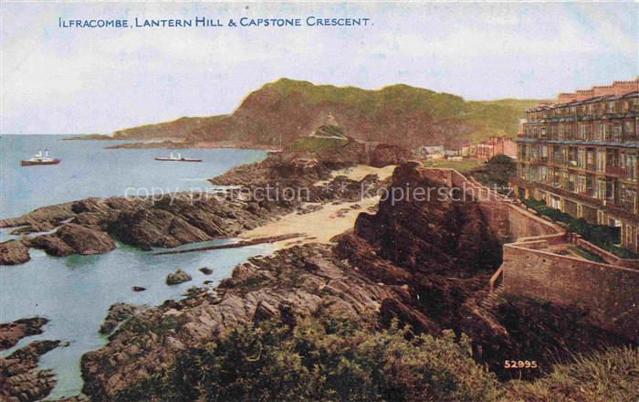 Ilfracombe North Devon UK LanternHill and Capstone Crescent