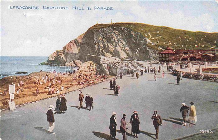 Ilfracombe North Devon UK Capstone Hill and Parade