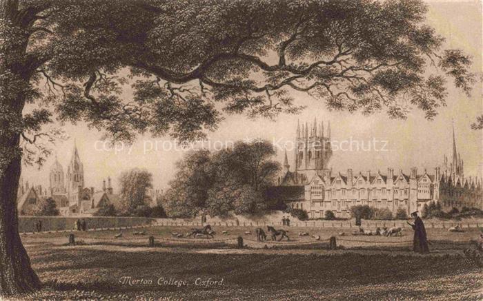 OXFORD Oxfordshire UK Merton College