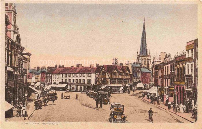 Hereford  Herefordshire UK High Town