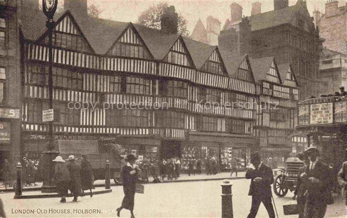 Holborn  Camden LONDON UK Old Houses