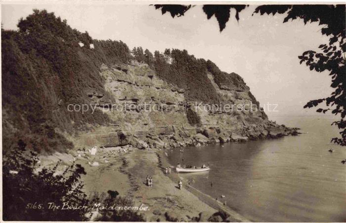 Maidencombe Torbay South West UK The Beach