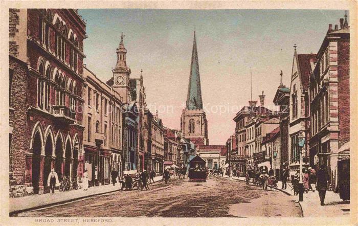 Hereford Herefordshire UK Broad Street