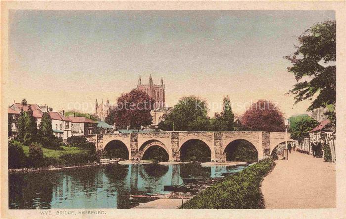 Hereford Herefordshire UK Wye Bridge