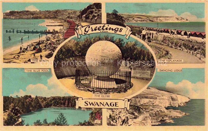 Swanage Purbeck Dorset UK The Beach The Blue Pool The Esplanade The Globe Dancin