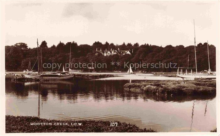 Wootton Creek IOW Isle of Wight UK Panorama