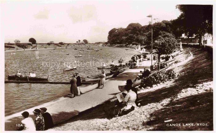 Ryde  IOW Isle of Wight UK Canoe Lake