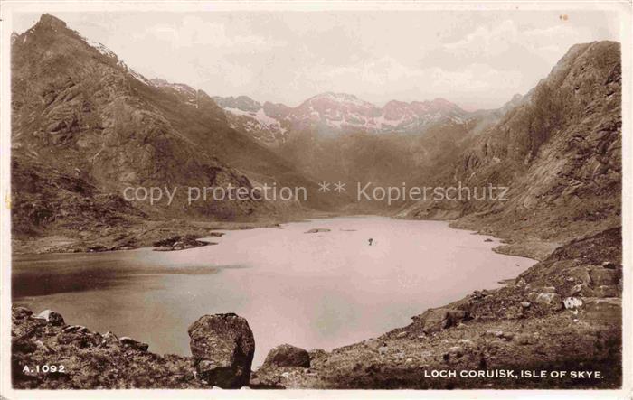 Loch Coruisk Isle of Skye Hebrids Scotland UK Panorama