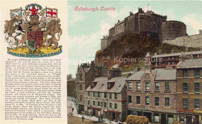 EDINBURGH  SCOTLAND UK Edinburgh Castle