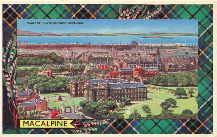 EDINBURGH  SCOTLAND UK Palace of Holywoodhouse
