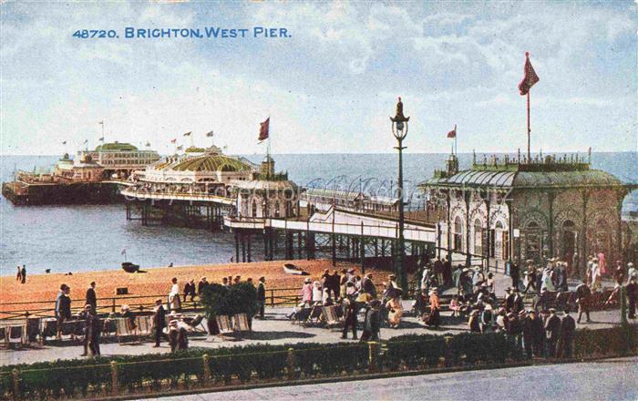 BRIGHTON  East Sussex UK West Pier