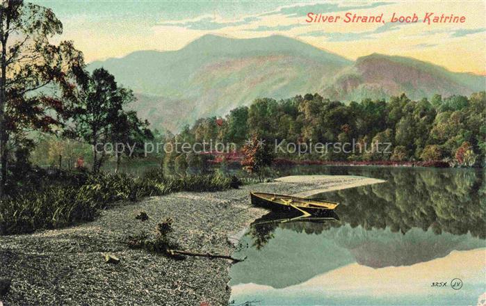 Loch Katrine Stirling Scotland UK Silver Strand