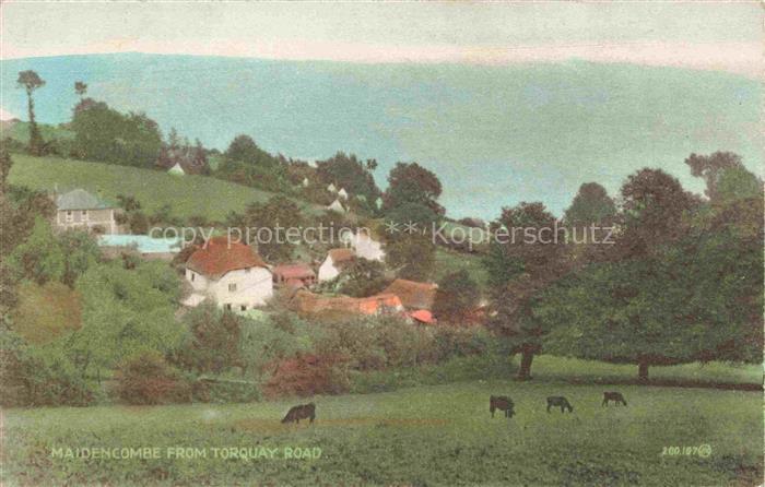 Maidencombe Torbay South West UK from Torquay Road