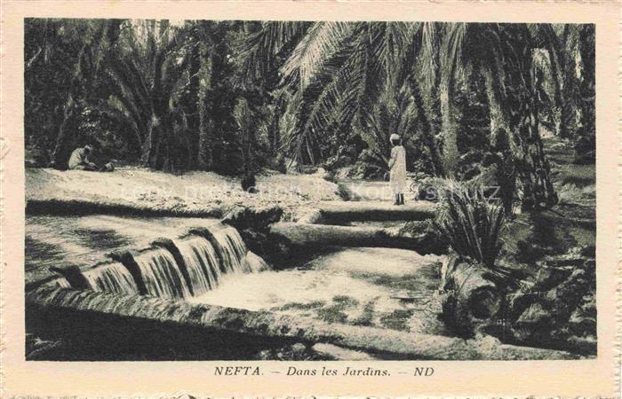 Nefta Tunesie Dans les Jardins