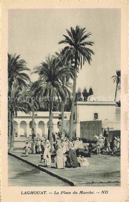 Laghouat Algerie La Place du Marche