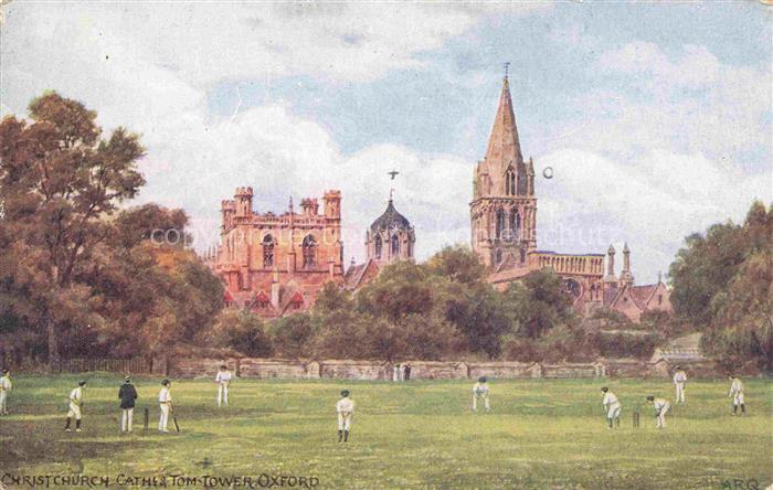 OXFORD  Oxfordshire UK Christchurch Cathme and Tom Tower