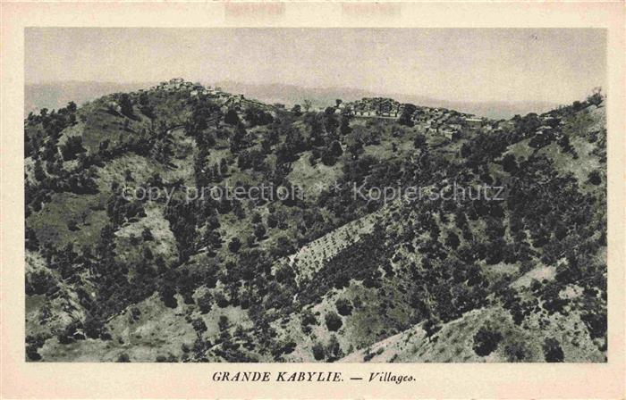 Grande Kabylie Algerie Villages