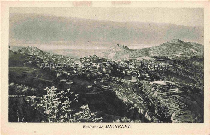 Michelet Ain-el-Hammam Tizi-Ouzou Algerie Panorama