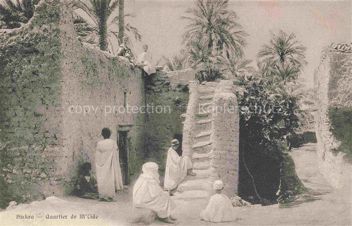 Biskra Algerie Quartir de M'Cide